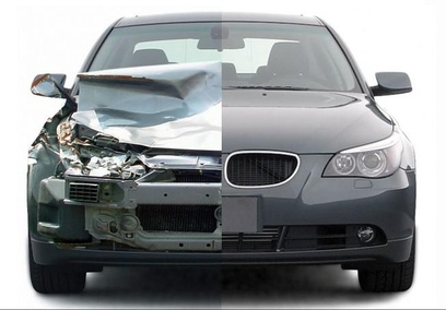 Before and After Collision Repair